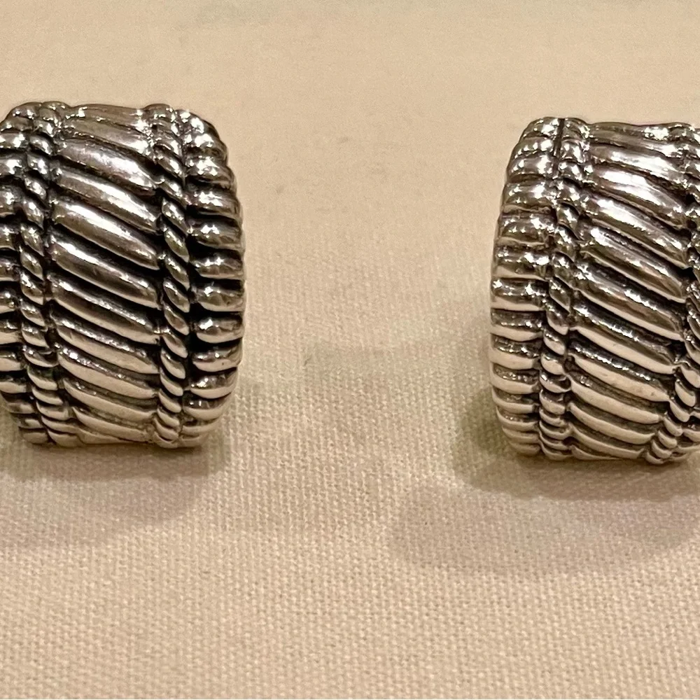MEX 925 Vintage Earrings - Picture 4 of 16